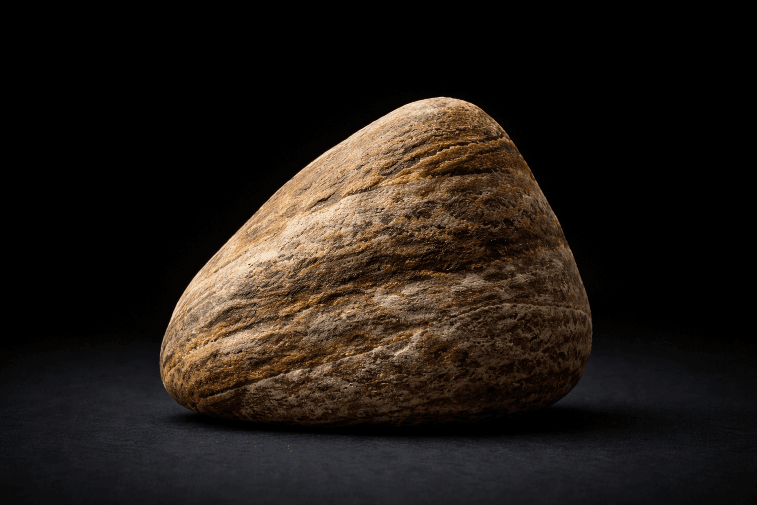 brown and gray rock formation