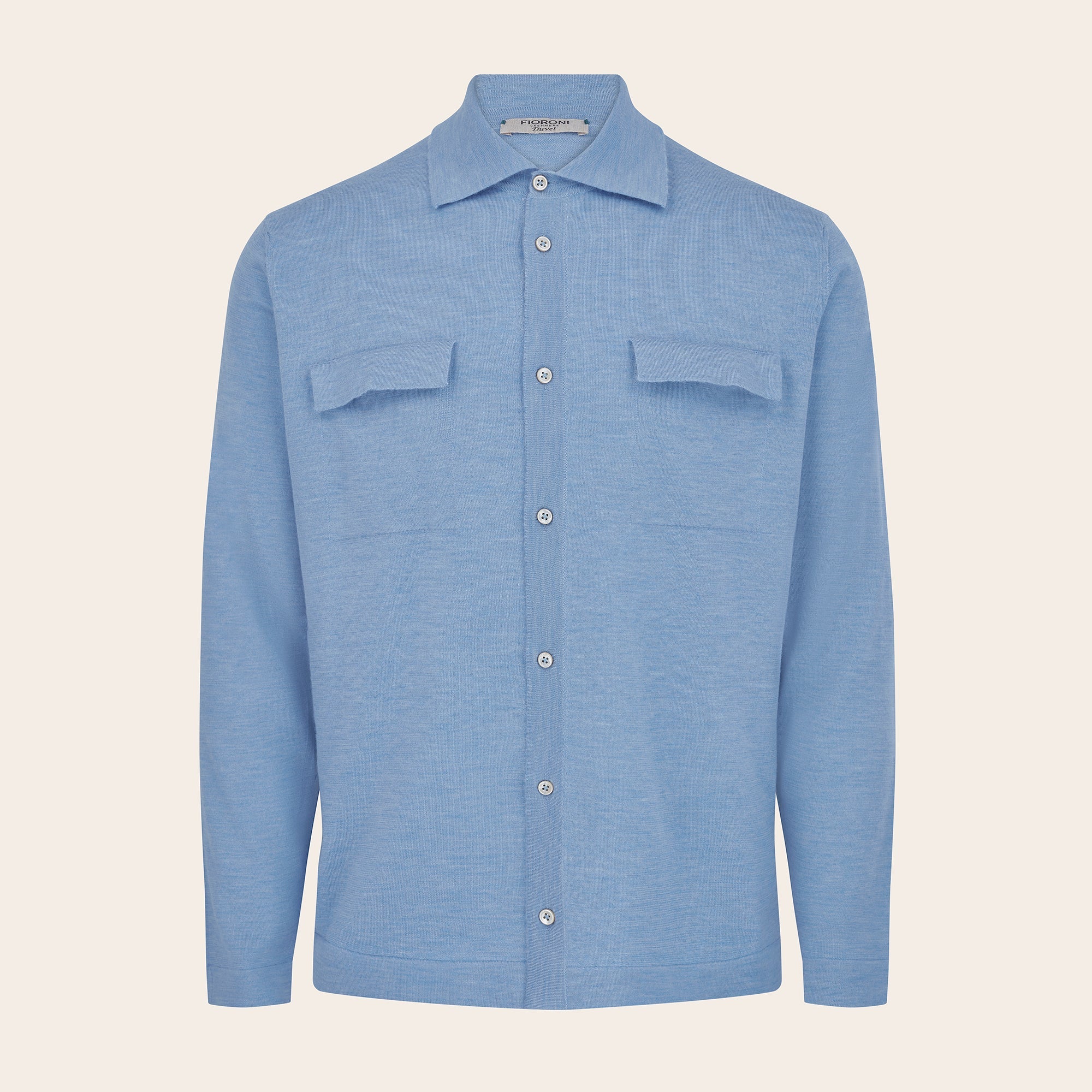 Cashmere Duvet Overshirt - Adda River