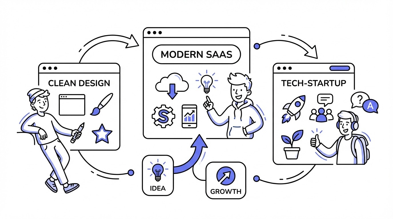 Diagram illustrating A simplified diagram visually representing the thr