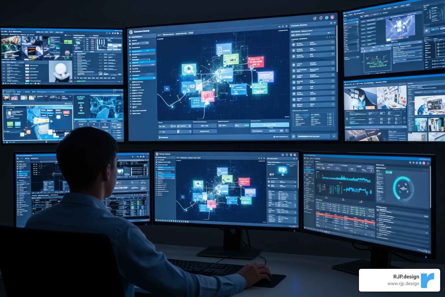 digital signage network managed from a central dashboard - new media solutions