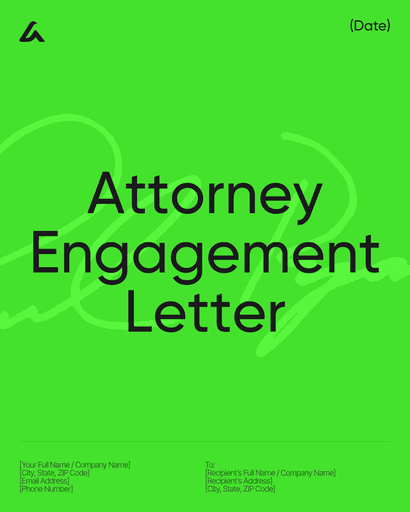Attorney Engagement Letter