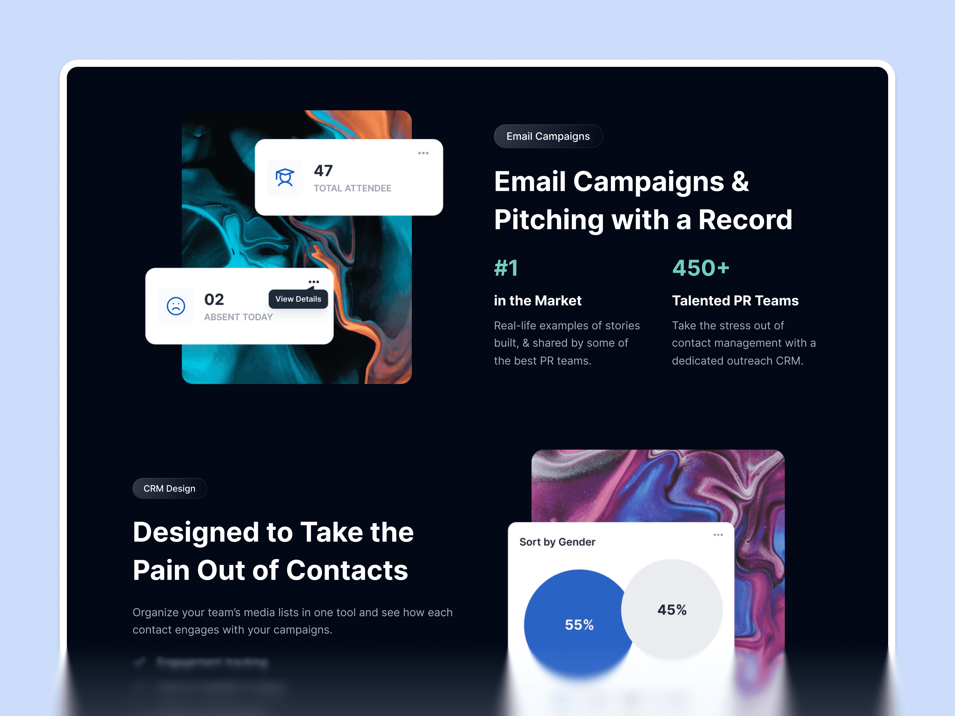 saas framer template