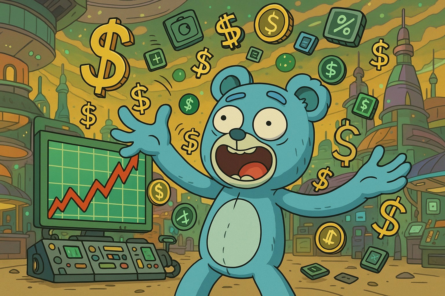 man filming on beach