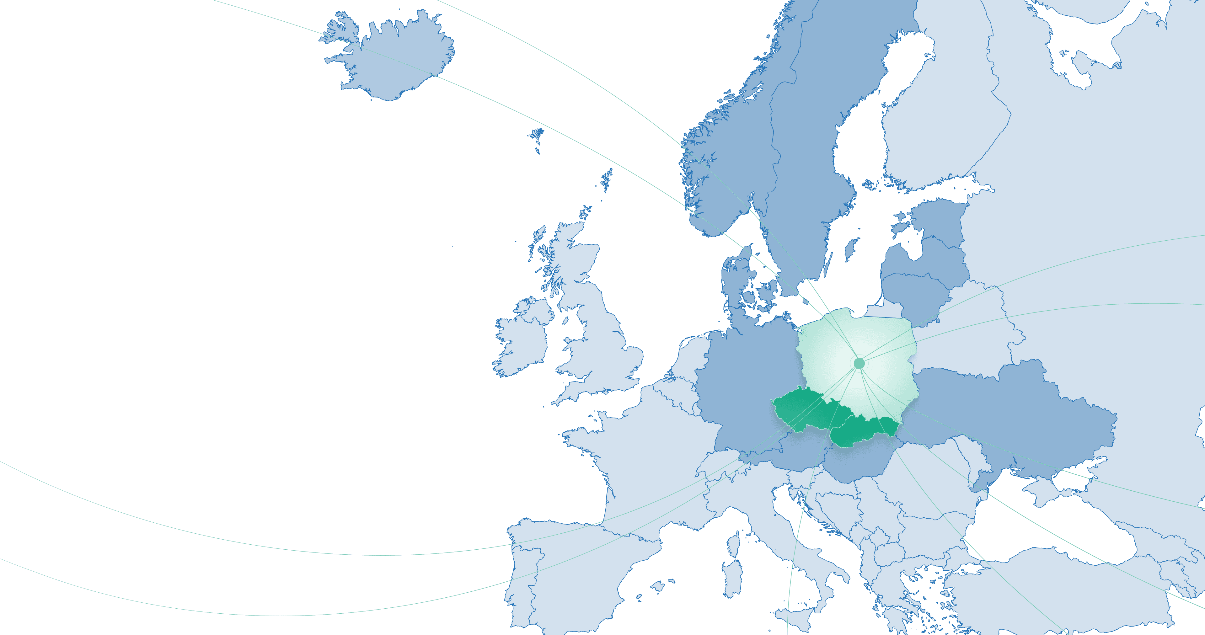 Mapa pokazujaca mniej wiecej obszar naszych dzialan aktualnie