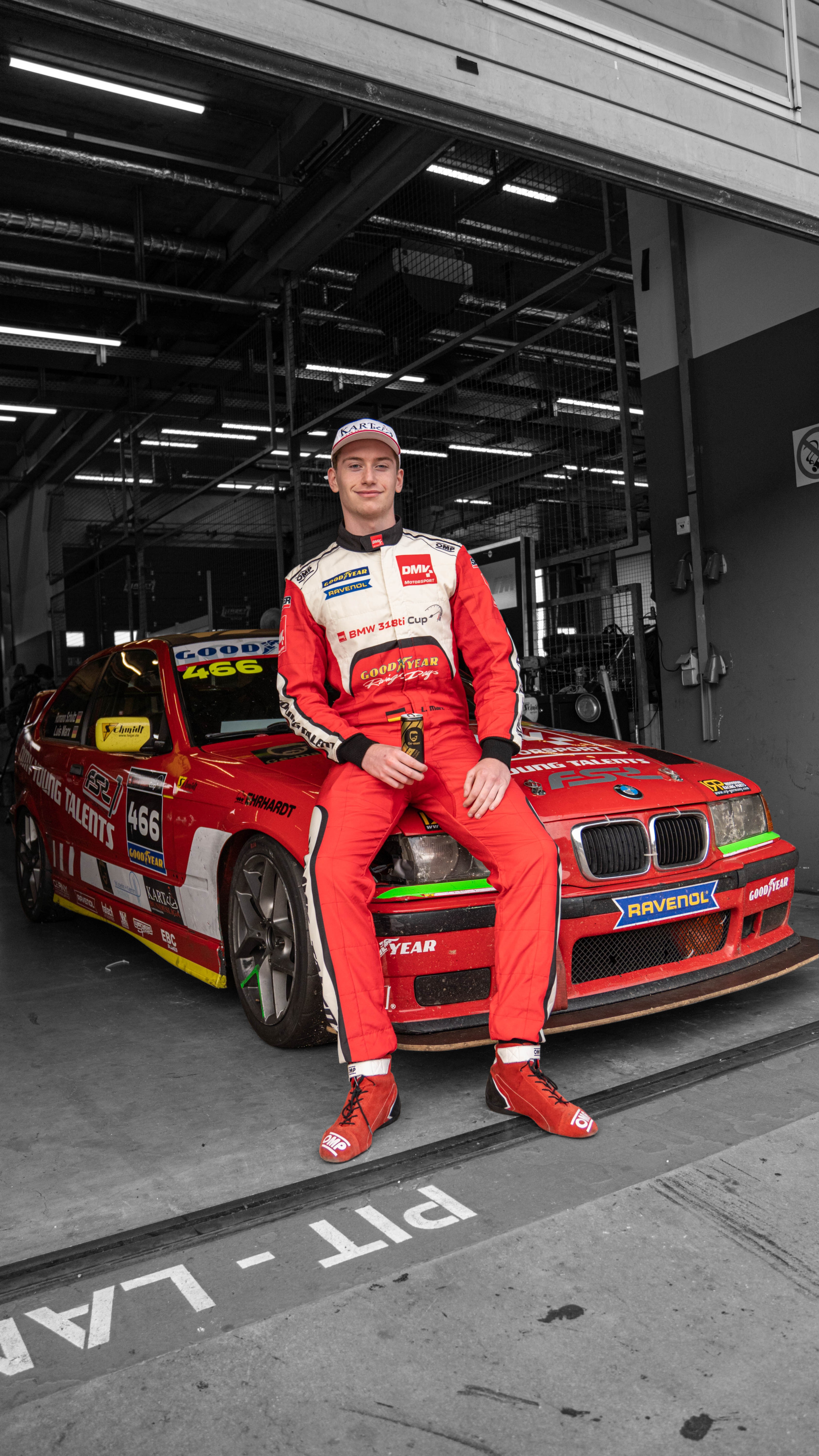 Luis Marx vor seinem Young Talent e36