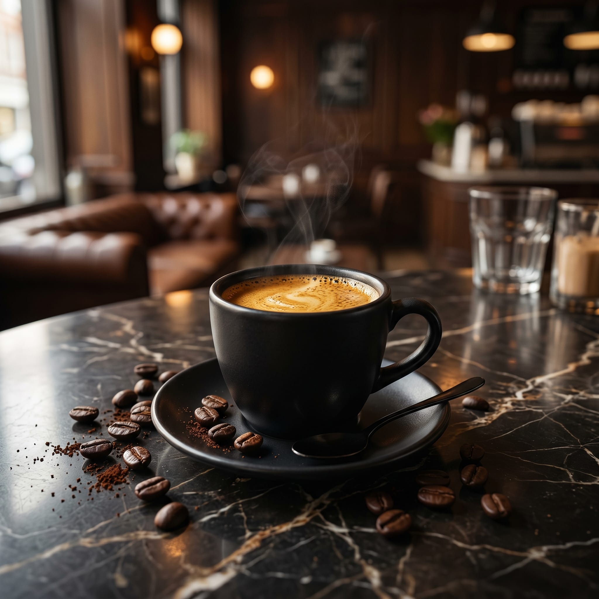 Coffee shop menu product