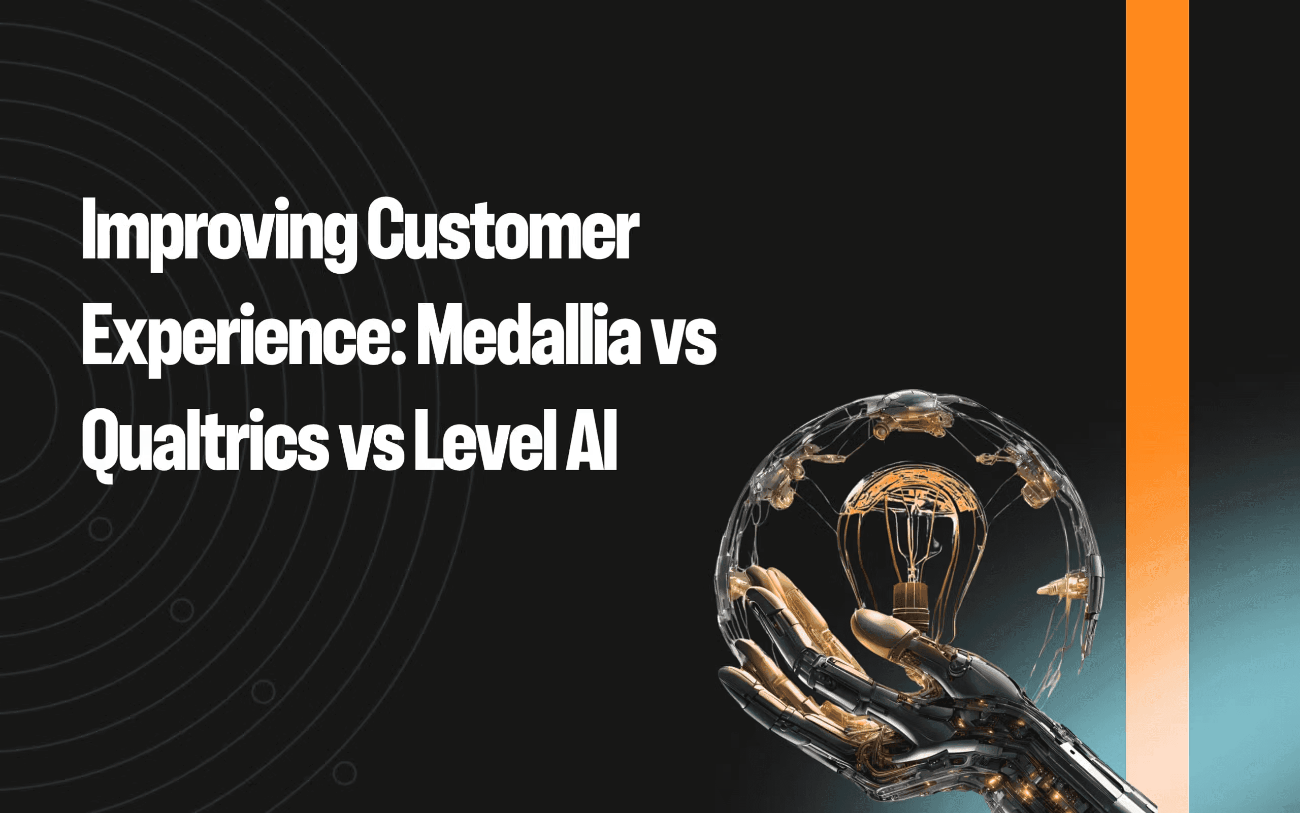 Medallia vs Qualtrics vs Level AI for improving customer experience
