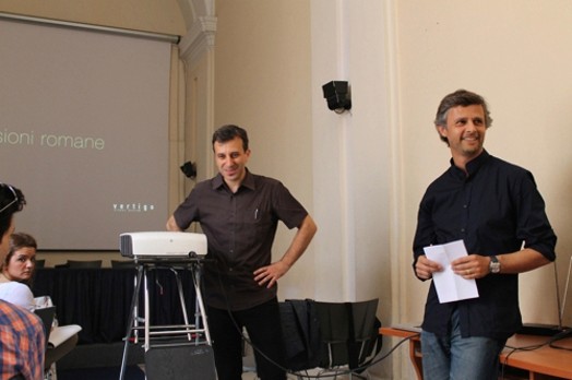 a man giving a powerpoint presentation