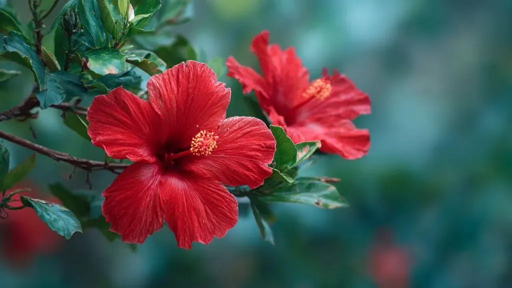 Hibiscus shrub
