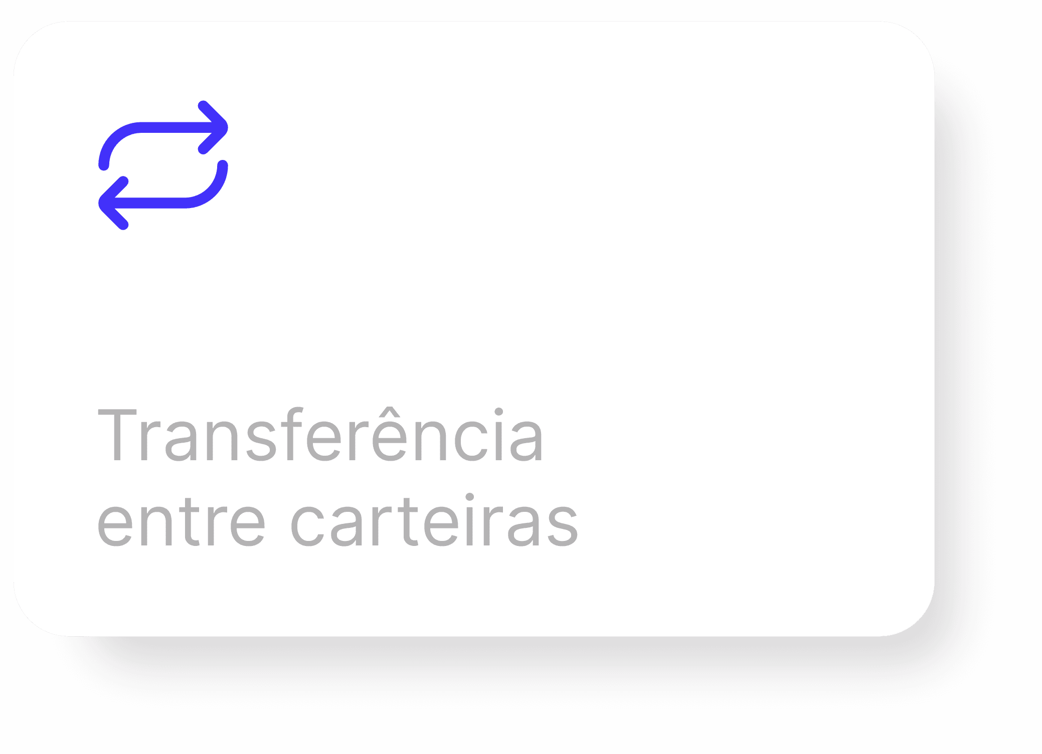 transferencia entre carteiras - hub4pay