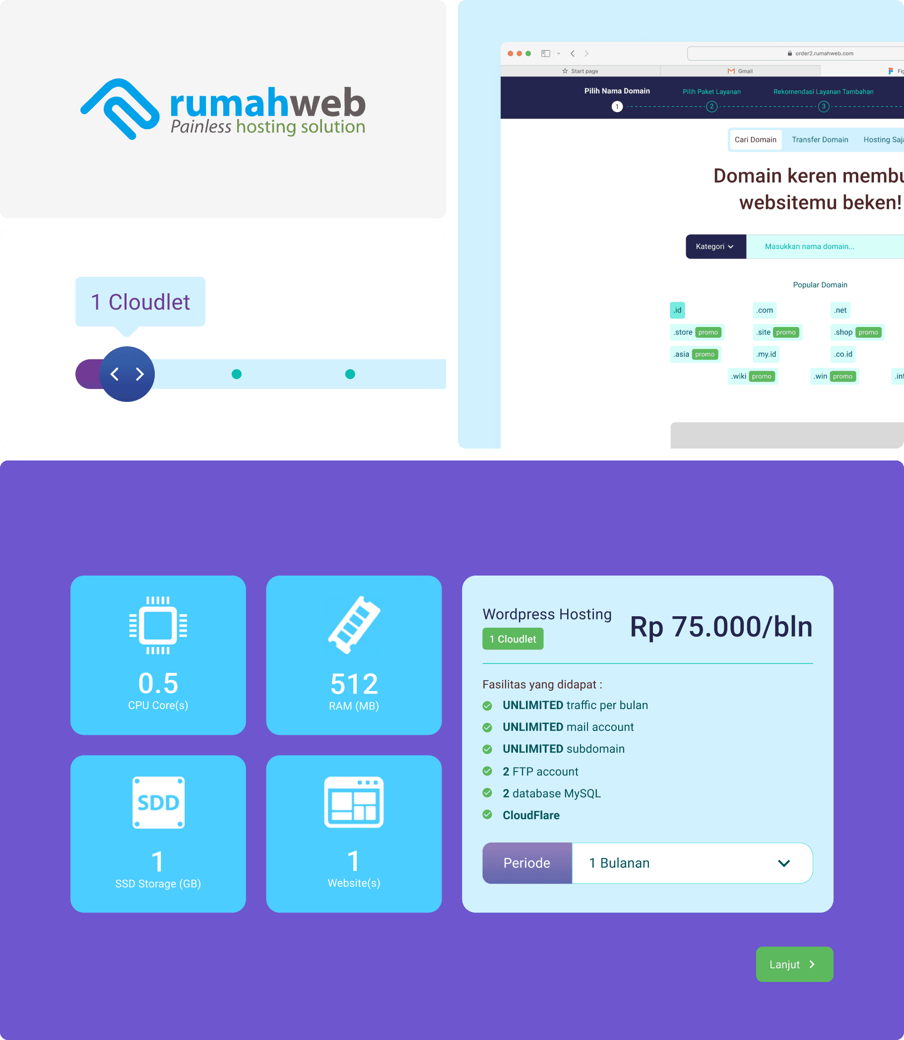 Order page redesign hero