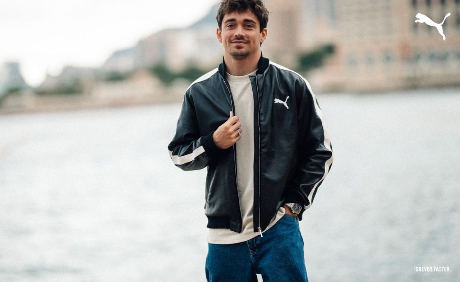 Charles Leclerc é o novo embaixador global da Puma