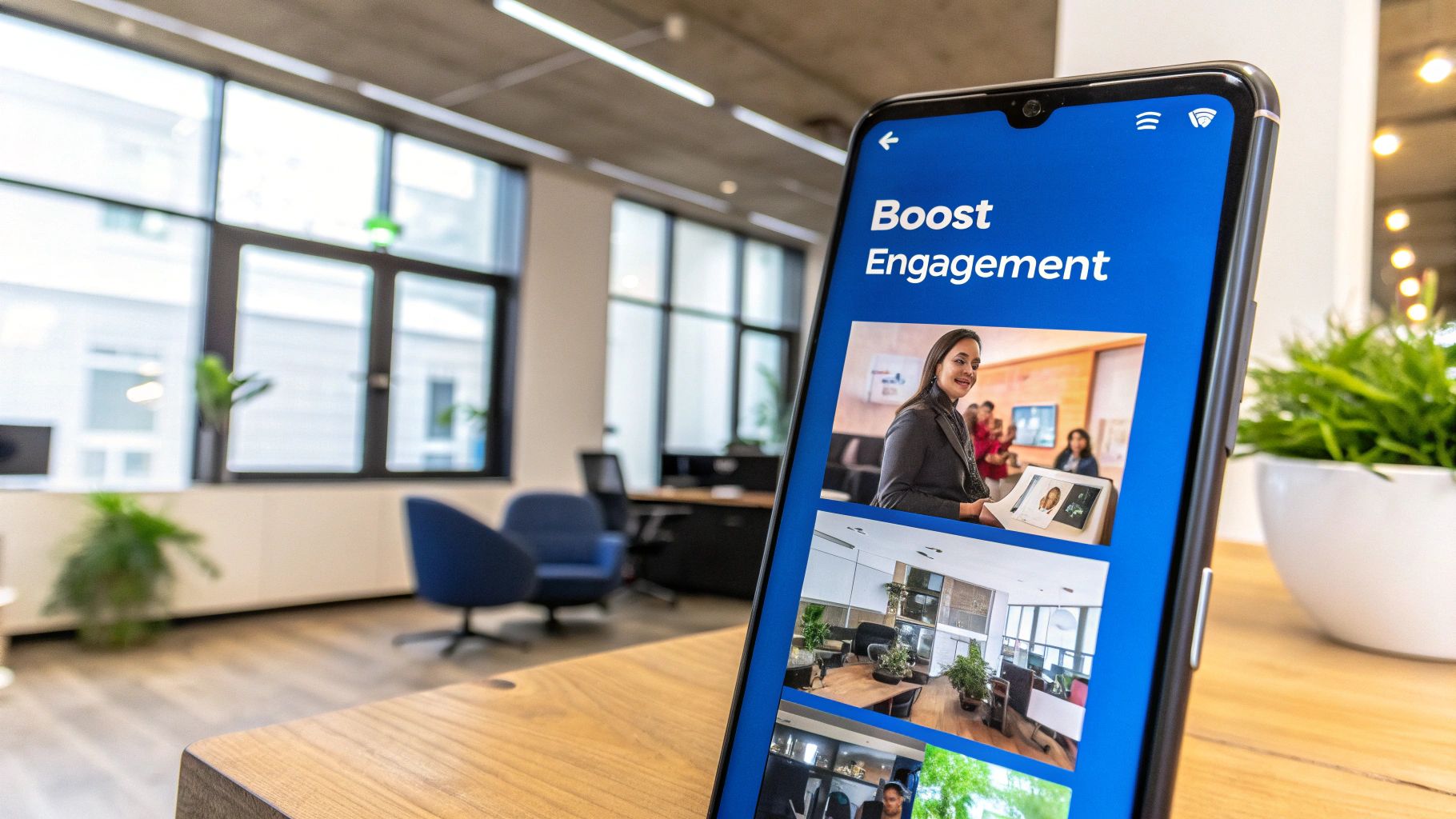 An engaging visual representing the conversion from a PDF document to a video format, with icons showing the transformation process.