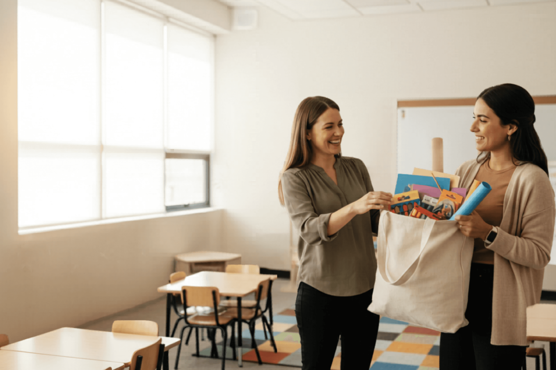 Kina homepage hero image with a happy family running on the beach, illustrating tuition rewards and payment flexibility