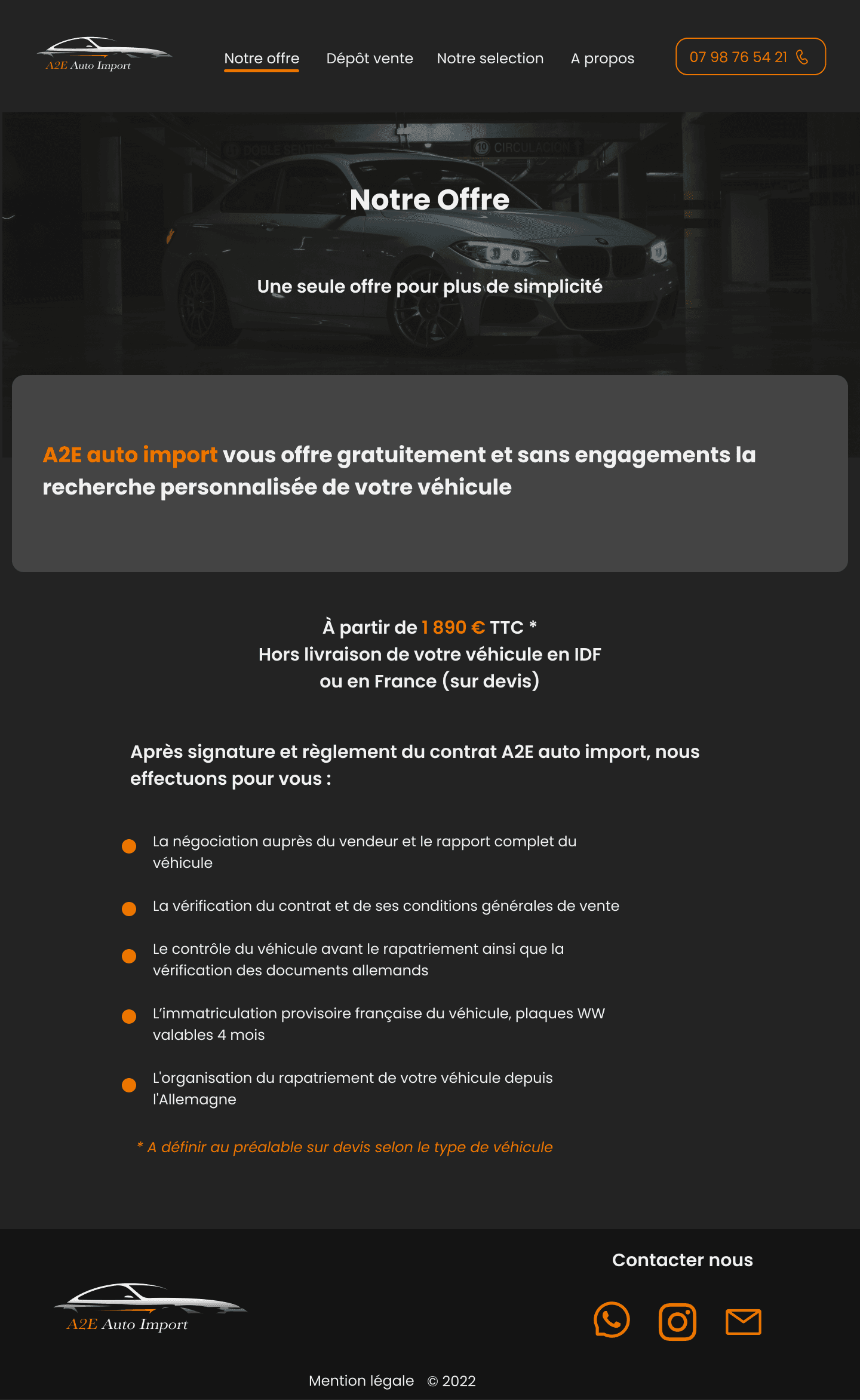 Image offre de service