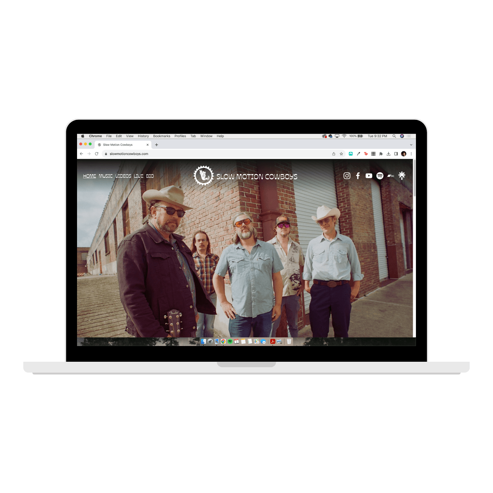 Laptop - Slow Motion Cowboys