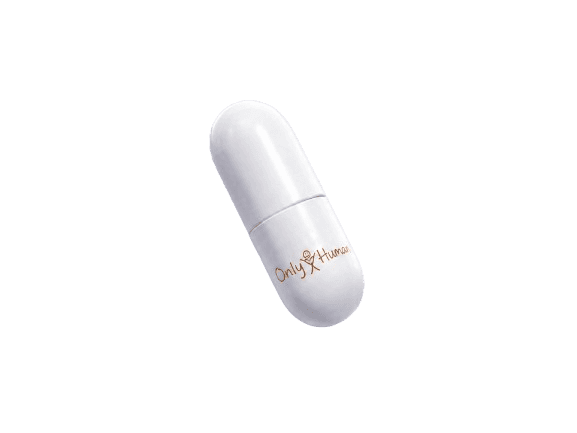 Neutral medication container with capsules