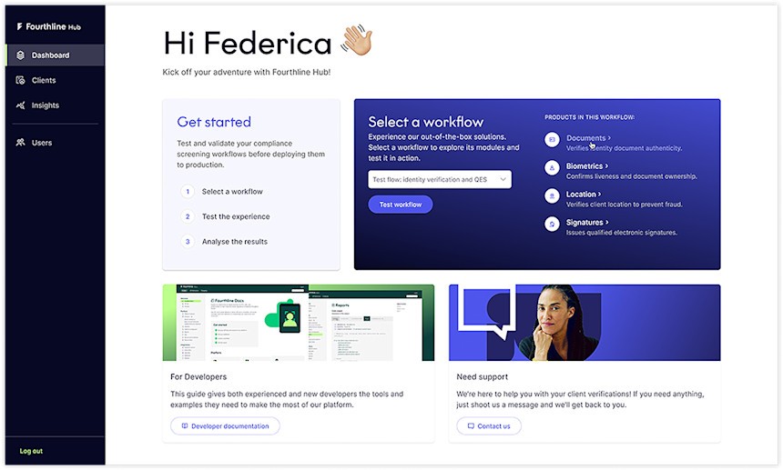 Introducing Fourthline Hub: Your New Command Center for Identity Verification