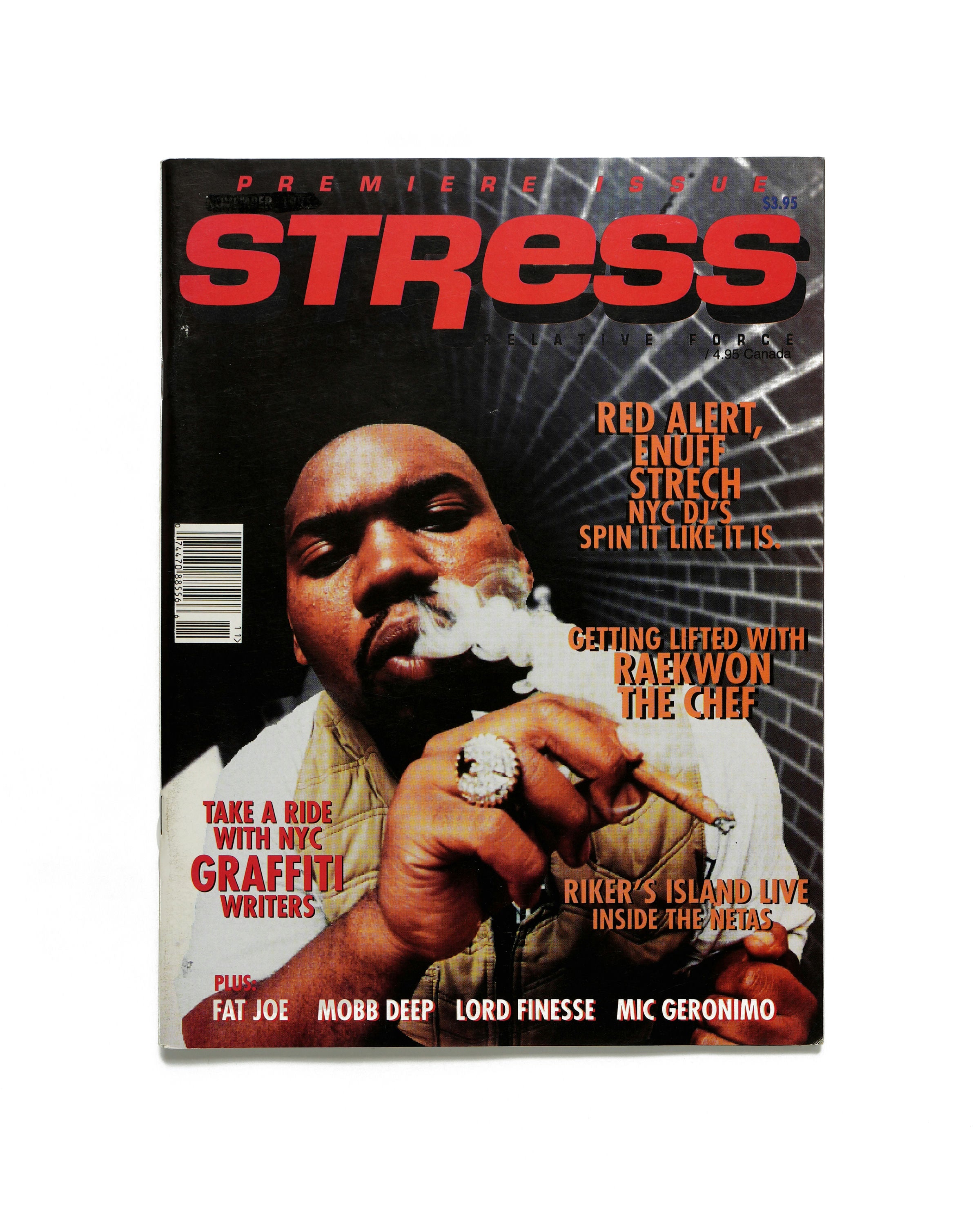 Stress - November 1995 - Front Cover