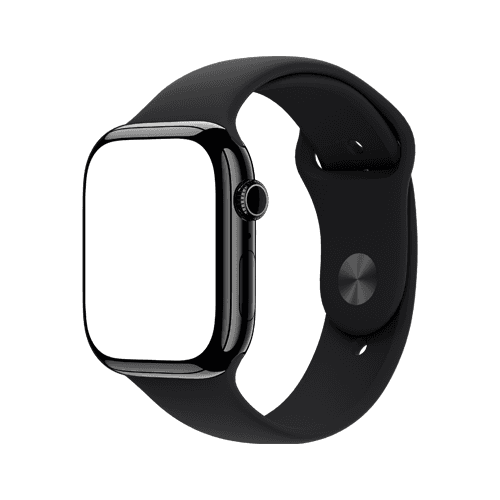 Apple Watch Series 10 mockup Jet Black 46mm left