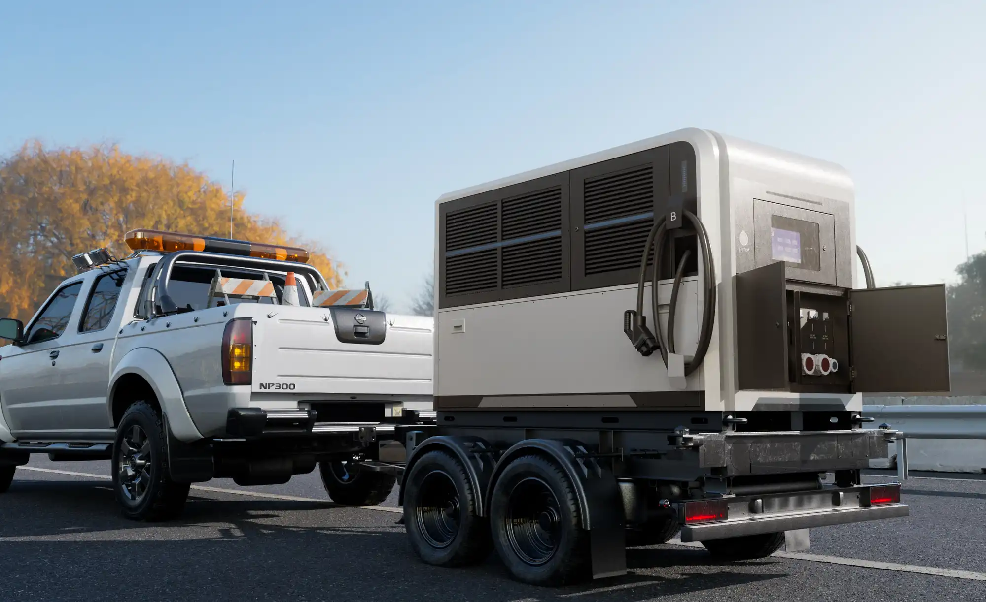 top view photography of four heavy equipment on quarry at daytime