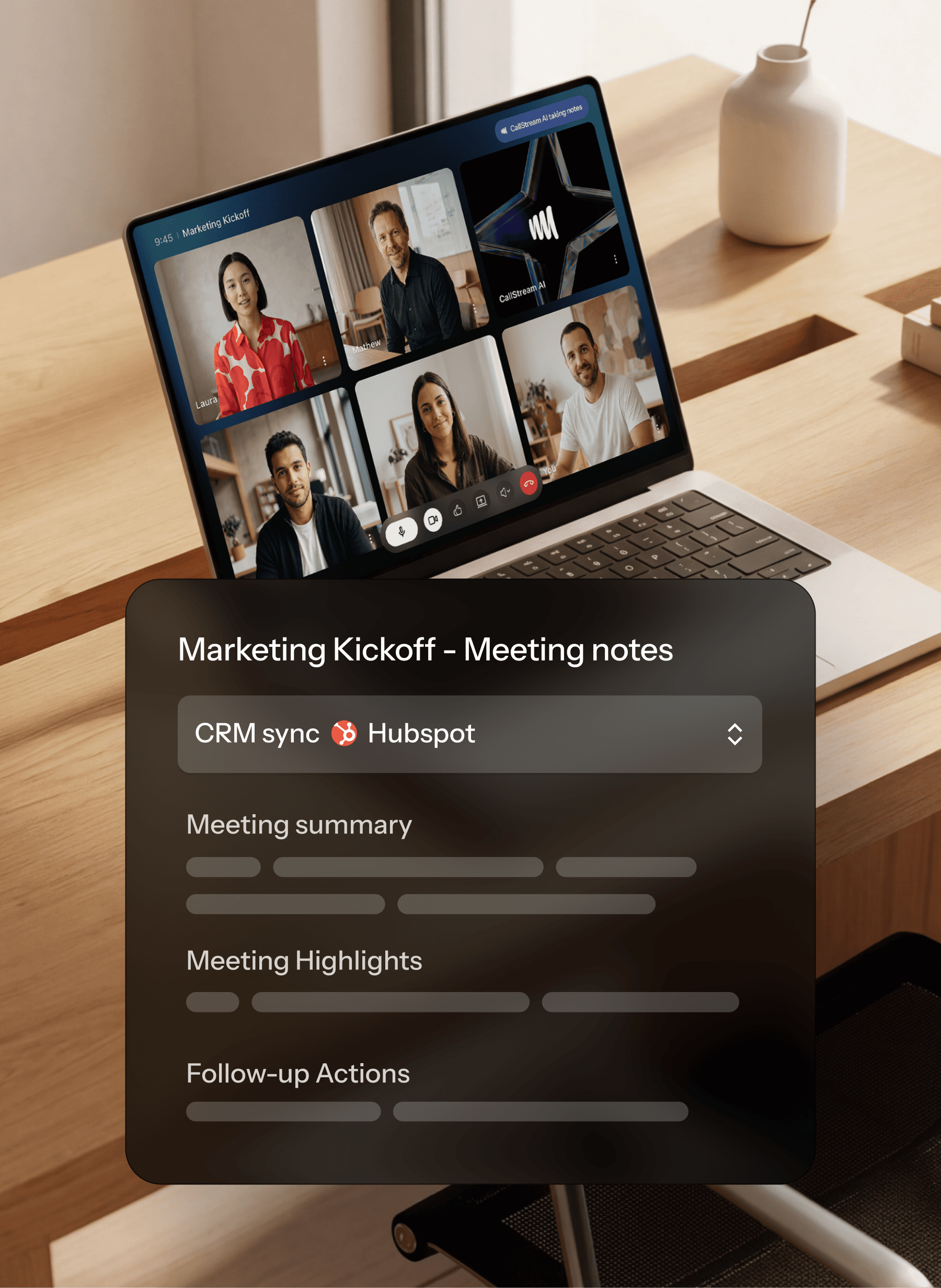 CallSteam AI product