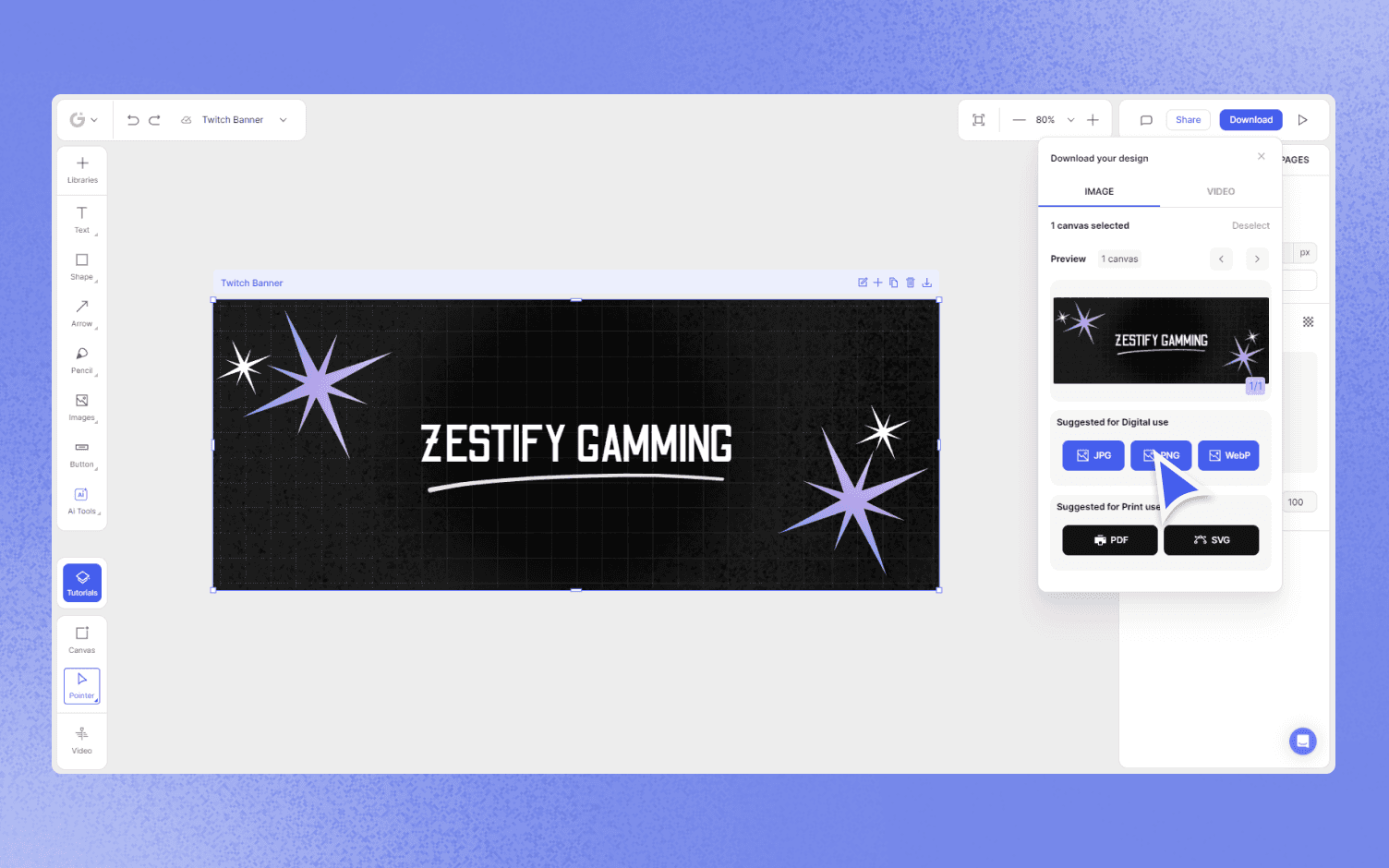 twitch banner logo example