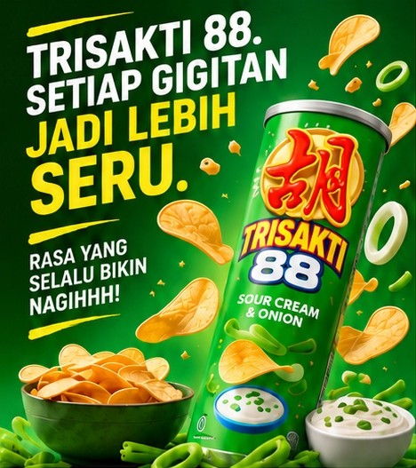 TRISAKTI 88 Sour Cream and Onion