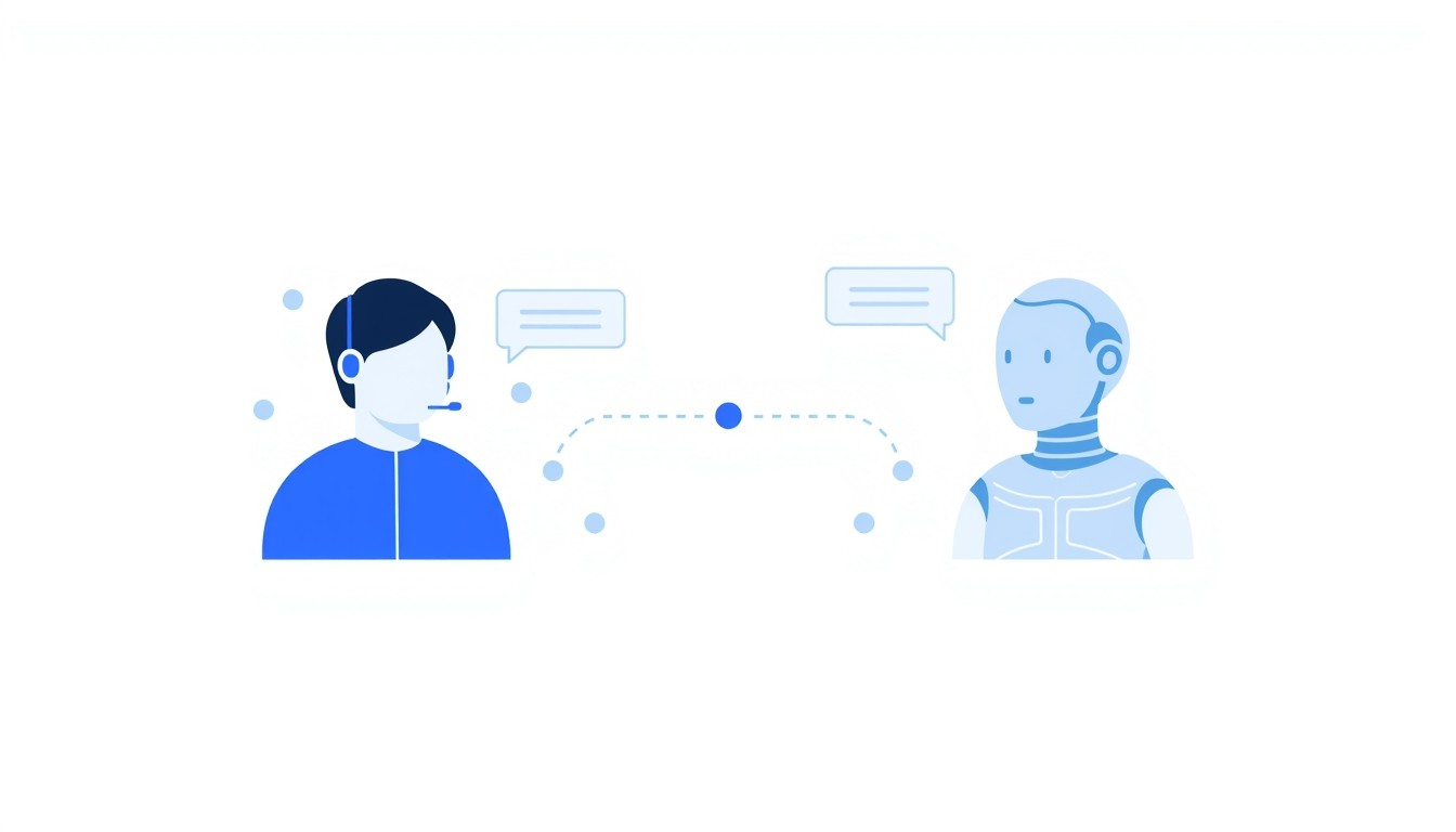 AI-Powered Omnichannel Customer Service Concept