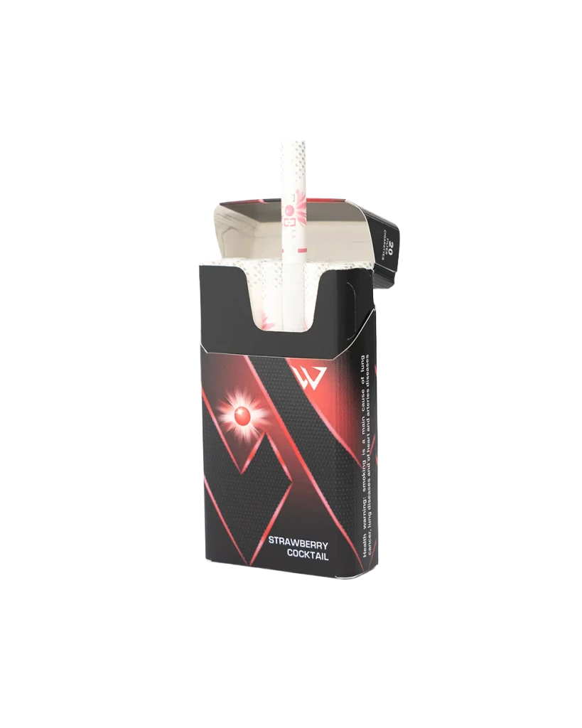 Woog Strawberry Cocktail cigarette pack.
