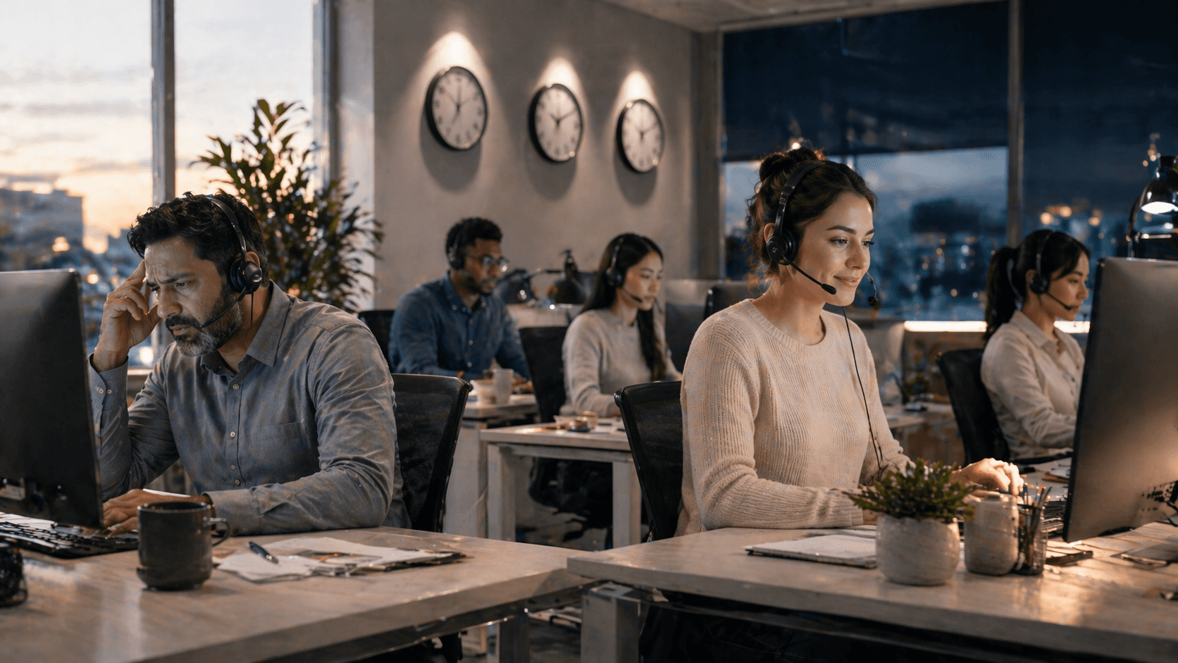 How to improve customer service efficiency with AI voice agents and 24/7 availability