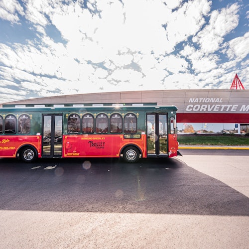 รถราง Bowling Green ที่พิพิธภัณฑ์รถคอร์เวทแห่งชาติ