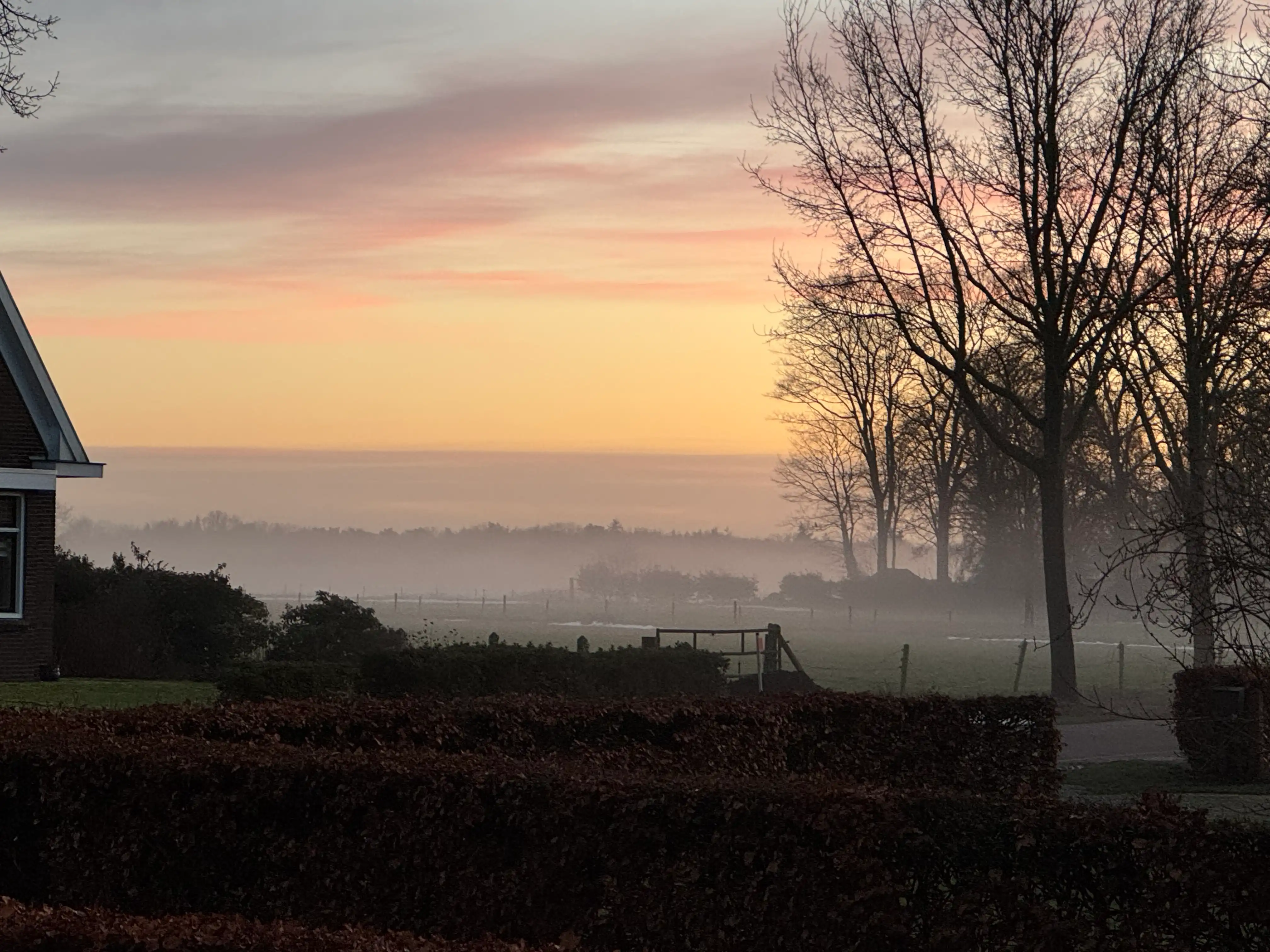 Uitzicht over weilanden Dwingeloo Appartementen