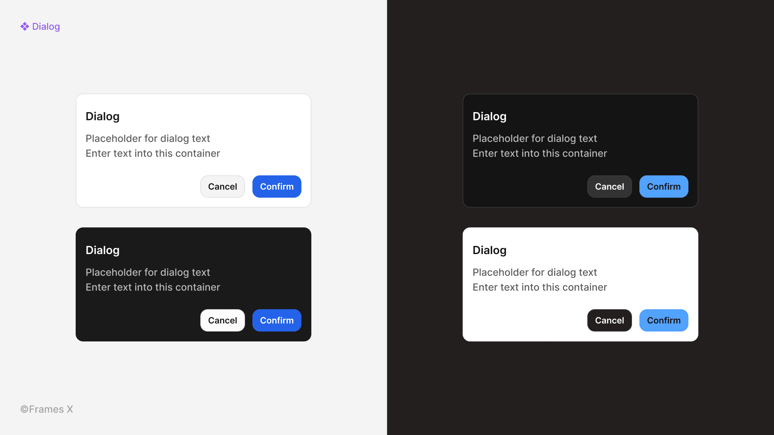How to Design Dialog UI in Figma