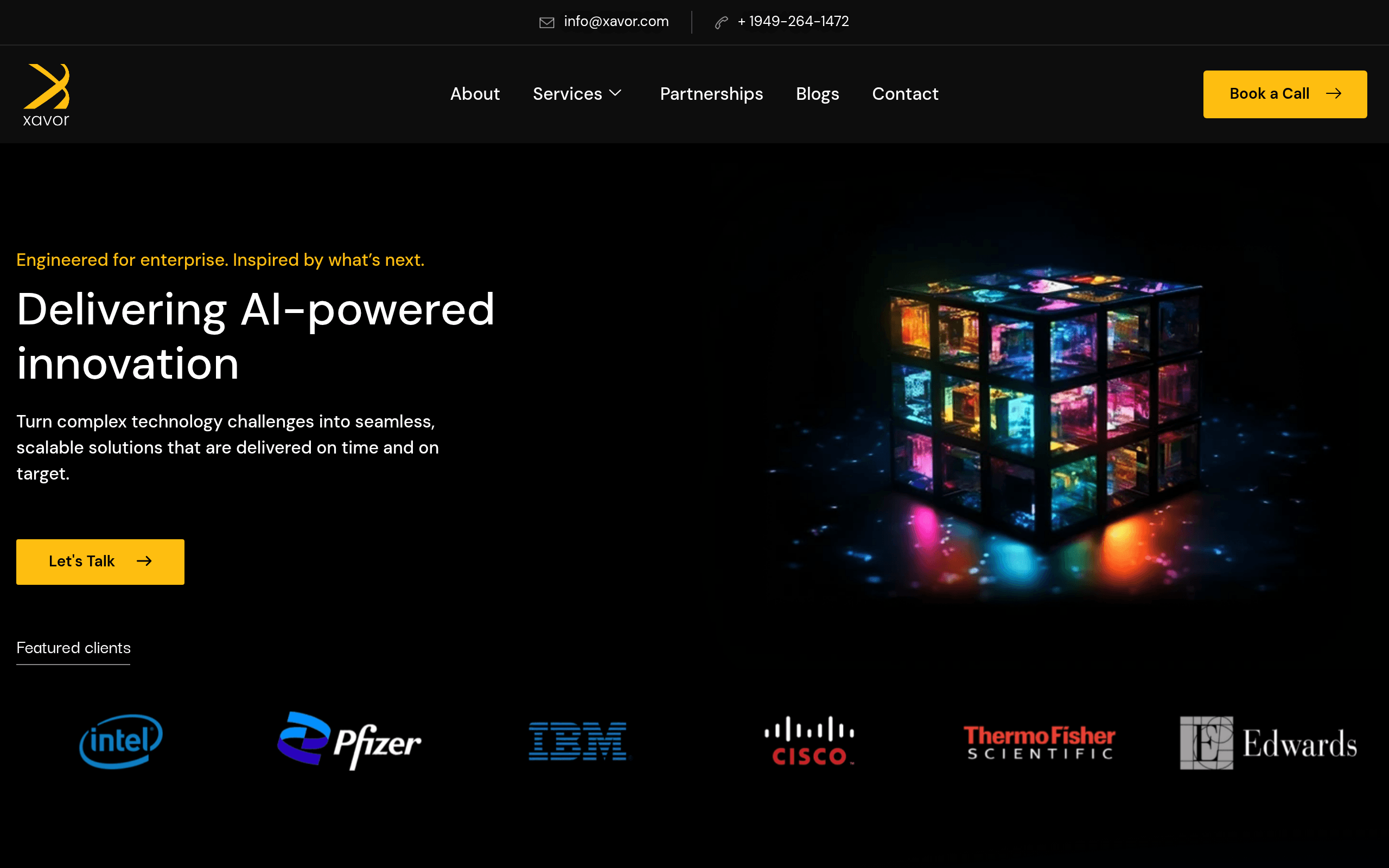 Xavor Corporation Screenshot