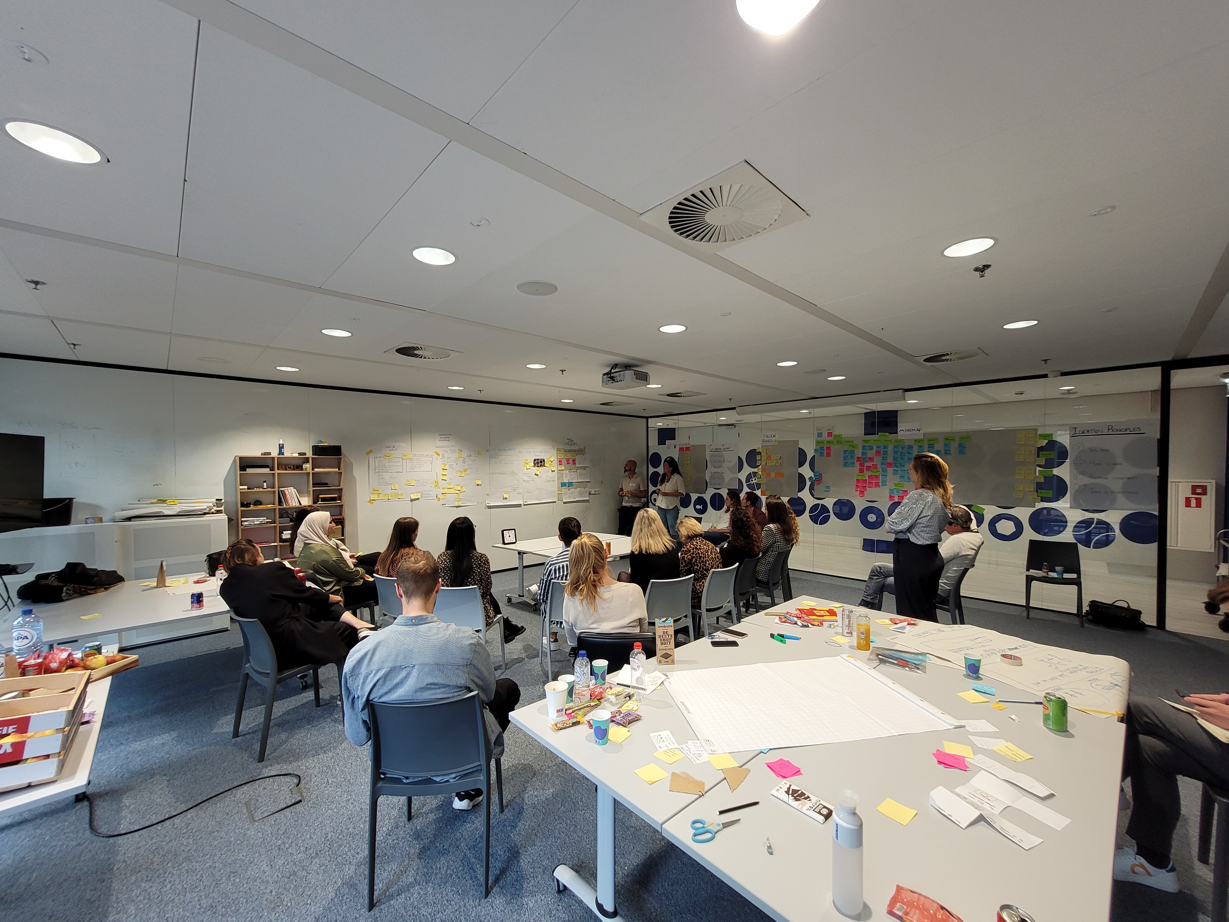 The Bol. team during a workshop for Customer Discovery facilitated by Orange Minds