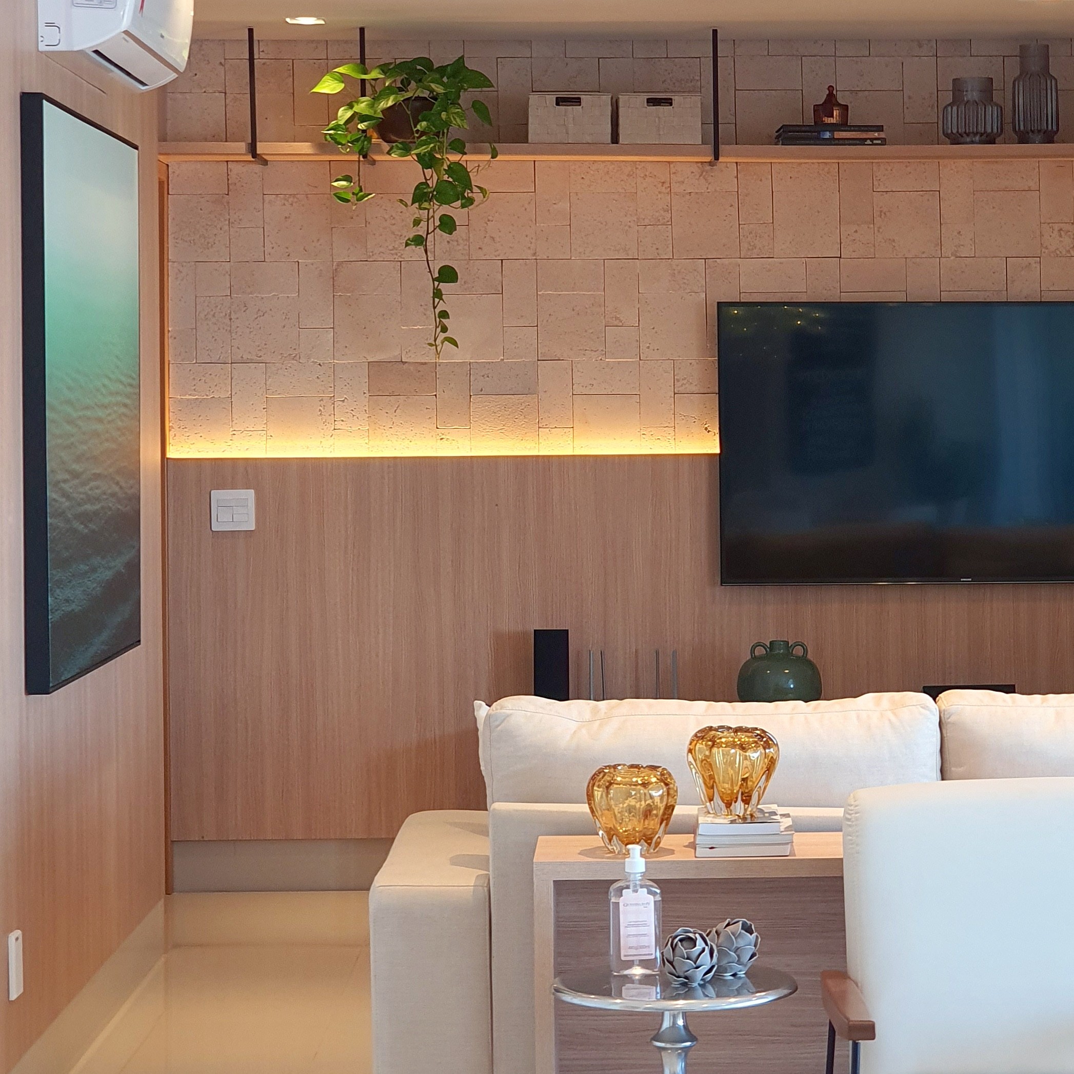 Project showcase image featuring a modern, refined interior.