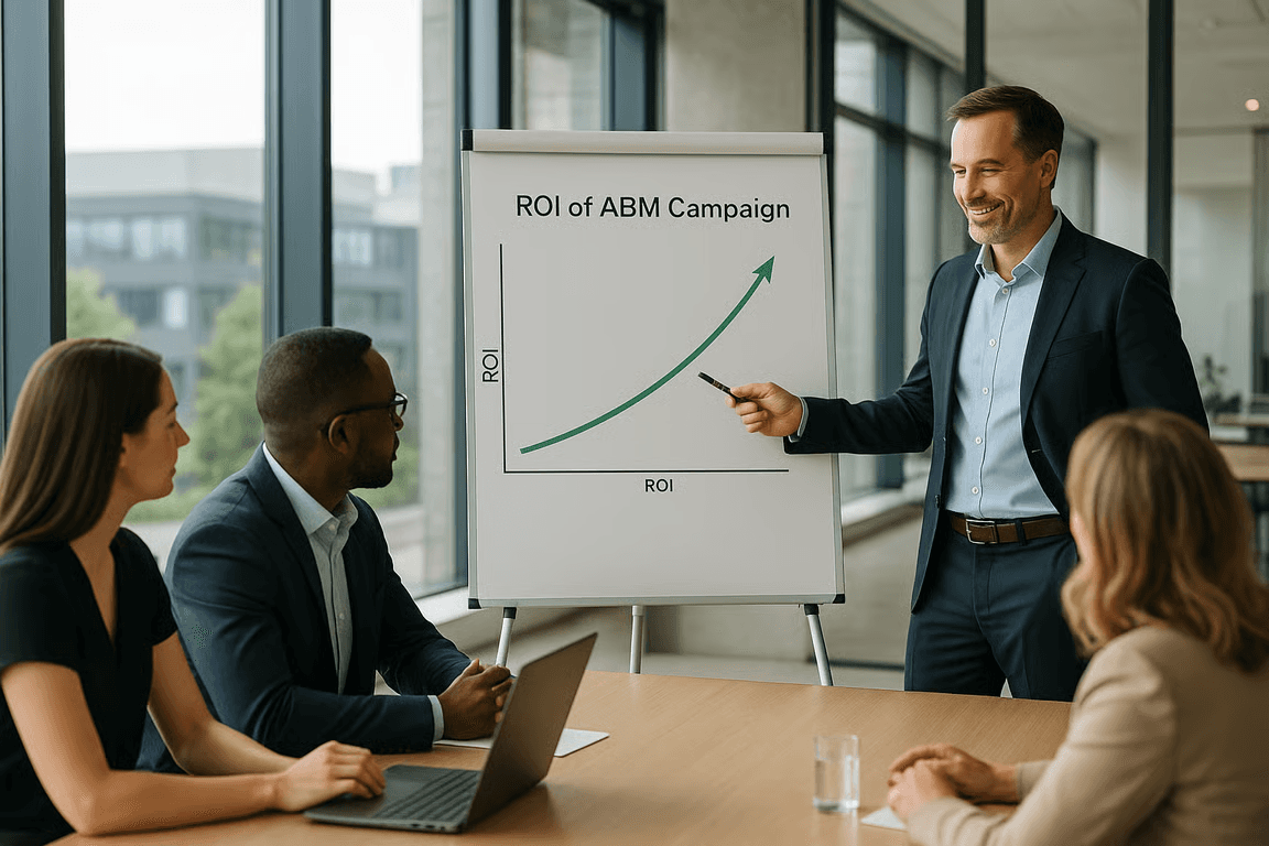 ABM campaign metrics & KPIs - Measuring success in account-based marketing - Milk and Cookies Studio