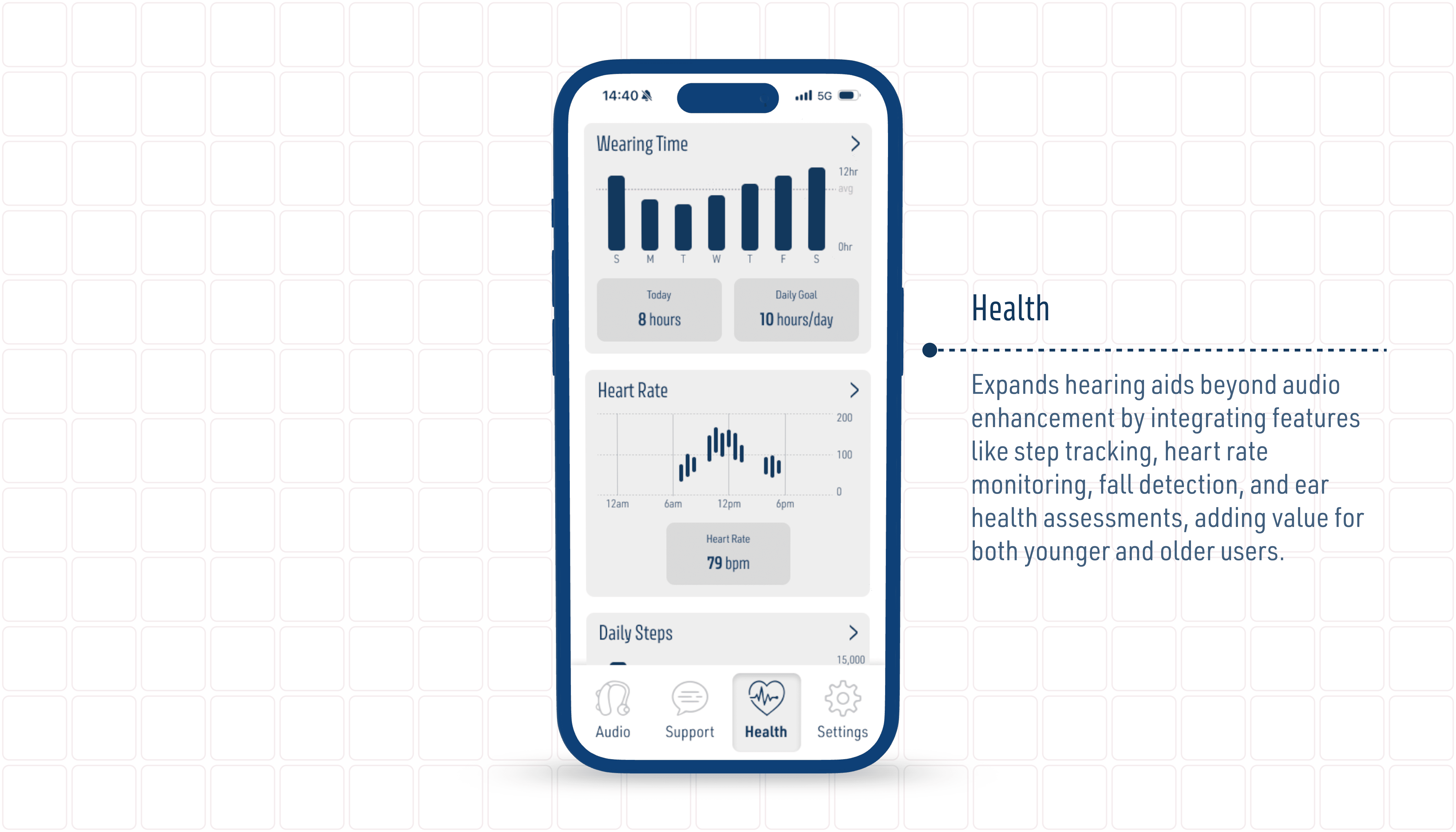 Health Tab Final Mockup
