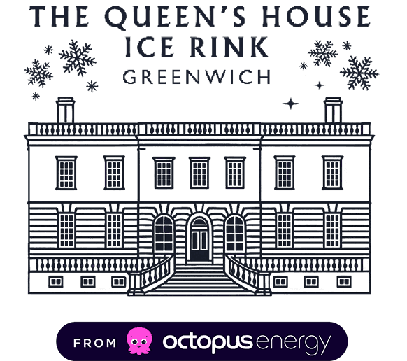 Queens House Ice Rink Logo