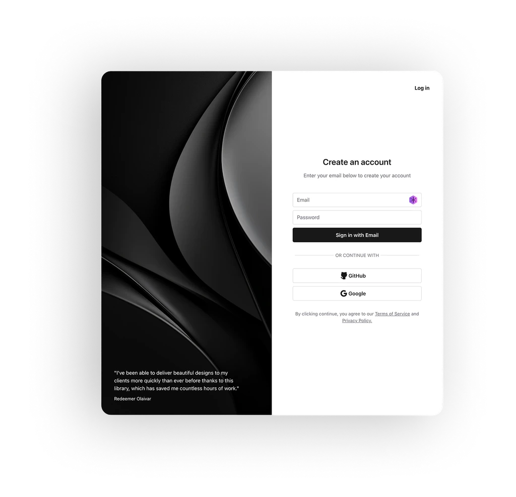 Accueil d'une boutique e-commerce sur Shopify