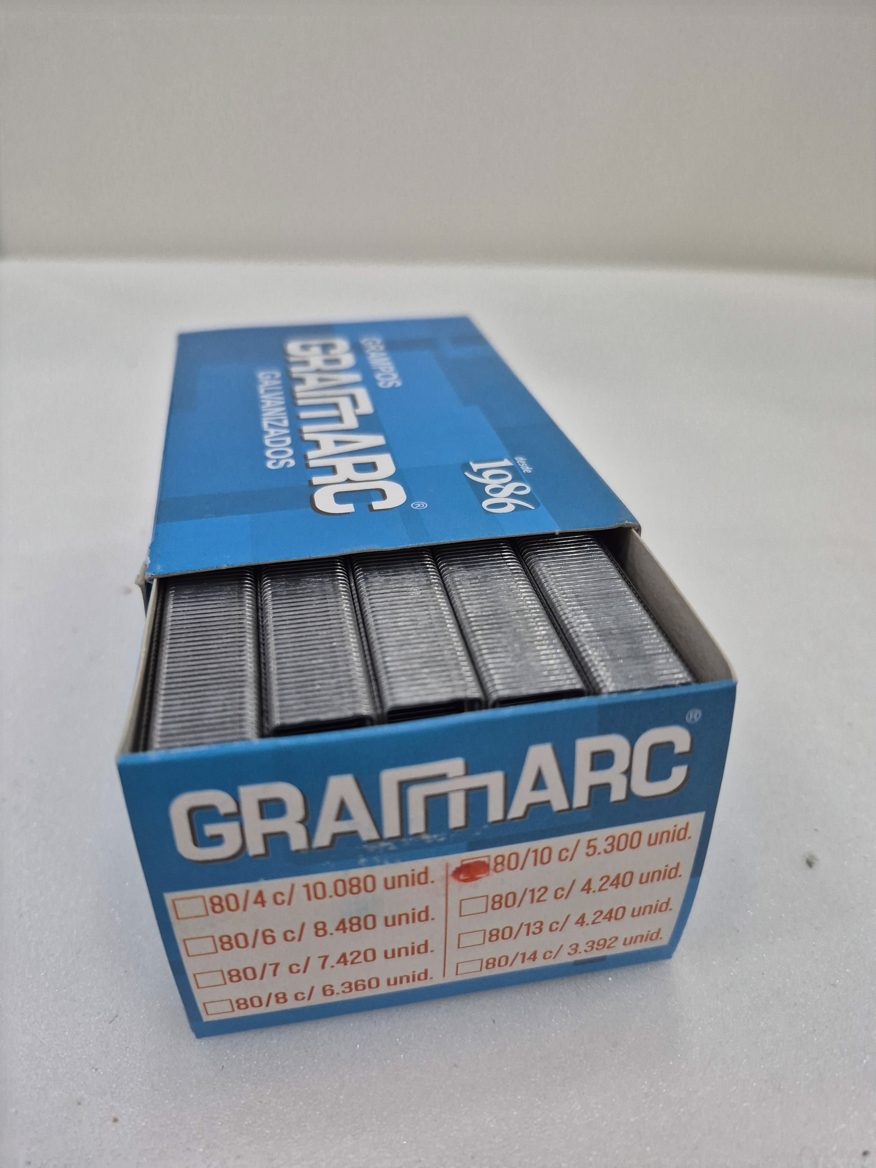 Grampo 80/10 5.300un