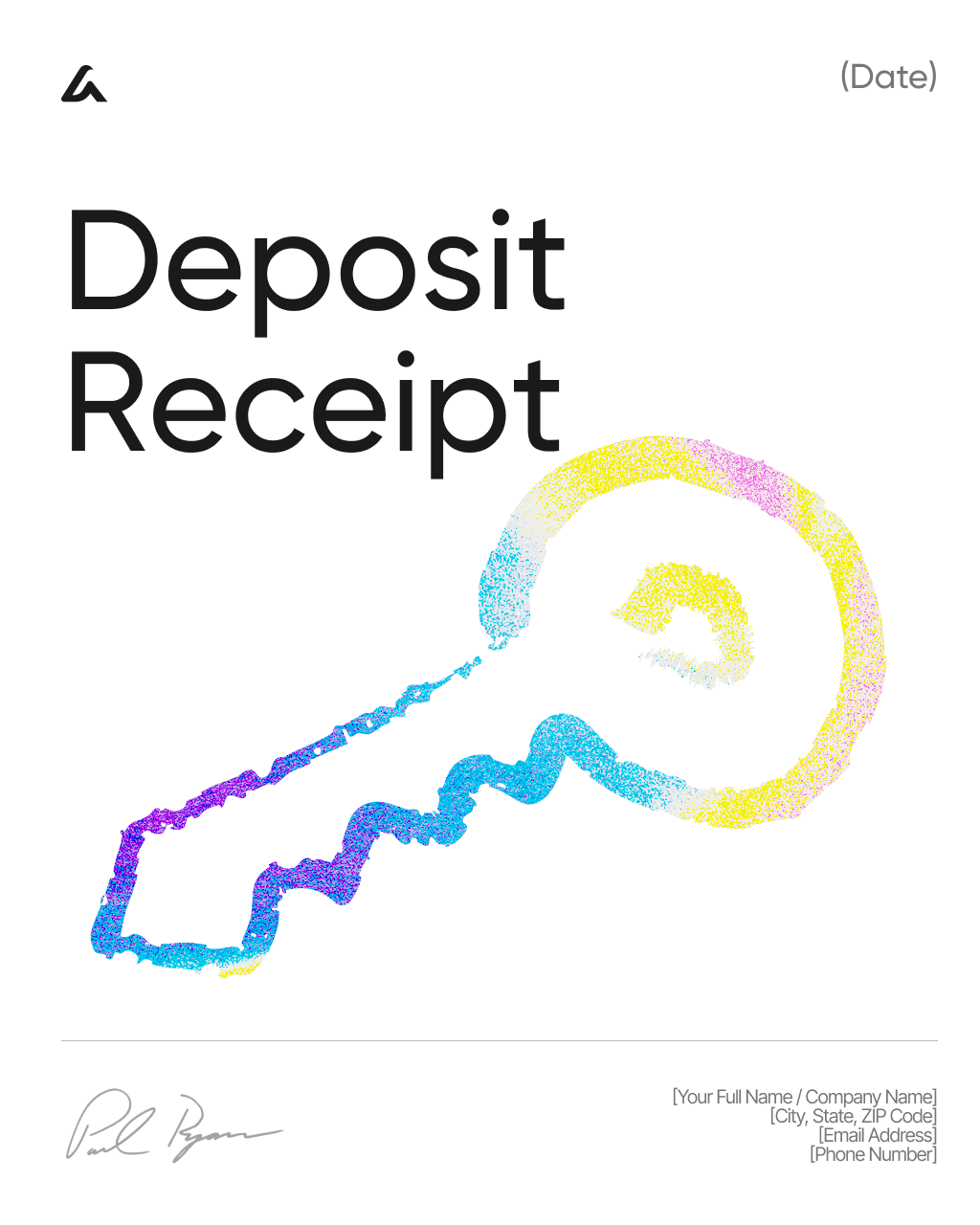 Deposit Receipt