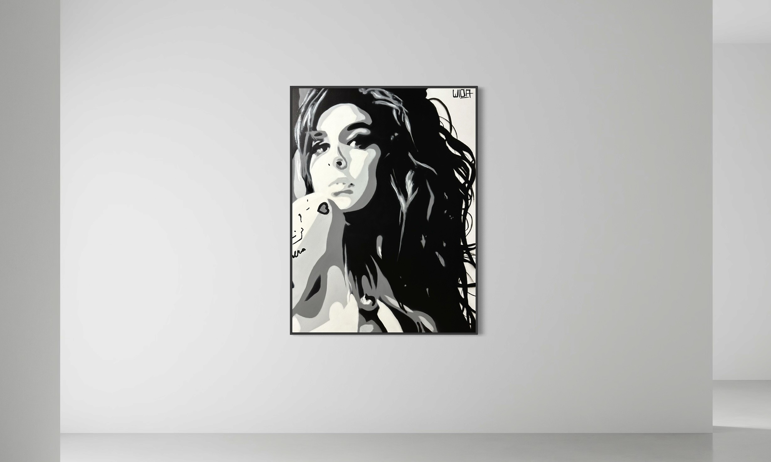 Amy WInehouse Leinwand - Pop Art Style