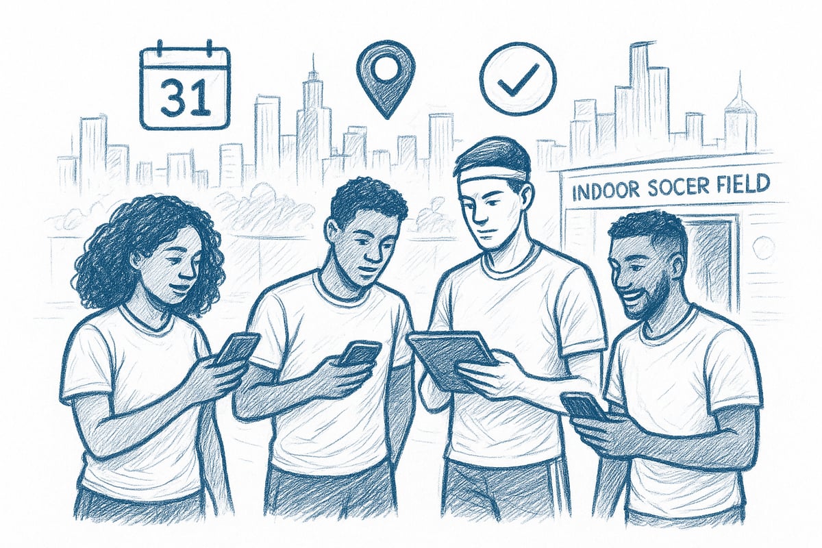 Step-by-Step: How to Book an Indoor Soccer Field in 2026