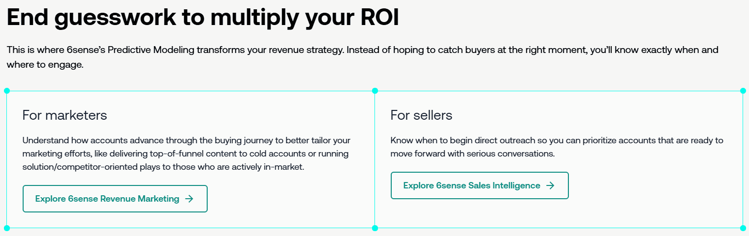 Marketing Spotlight: 6sense Marketing Strategy Service and Product Breakdown