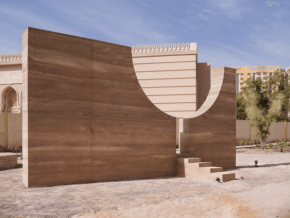 “Eta’Dan Wall for Sharjah Archietecture Triennal” 2023 © Sharjah Architectural Triennial