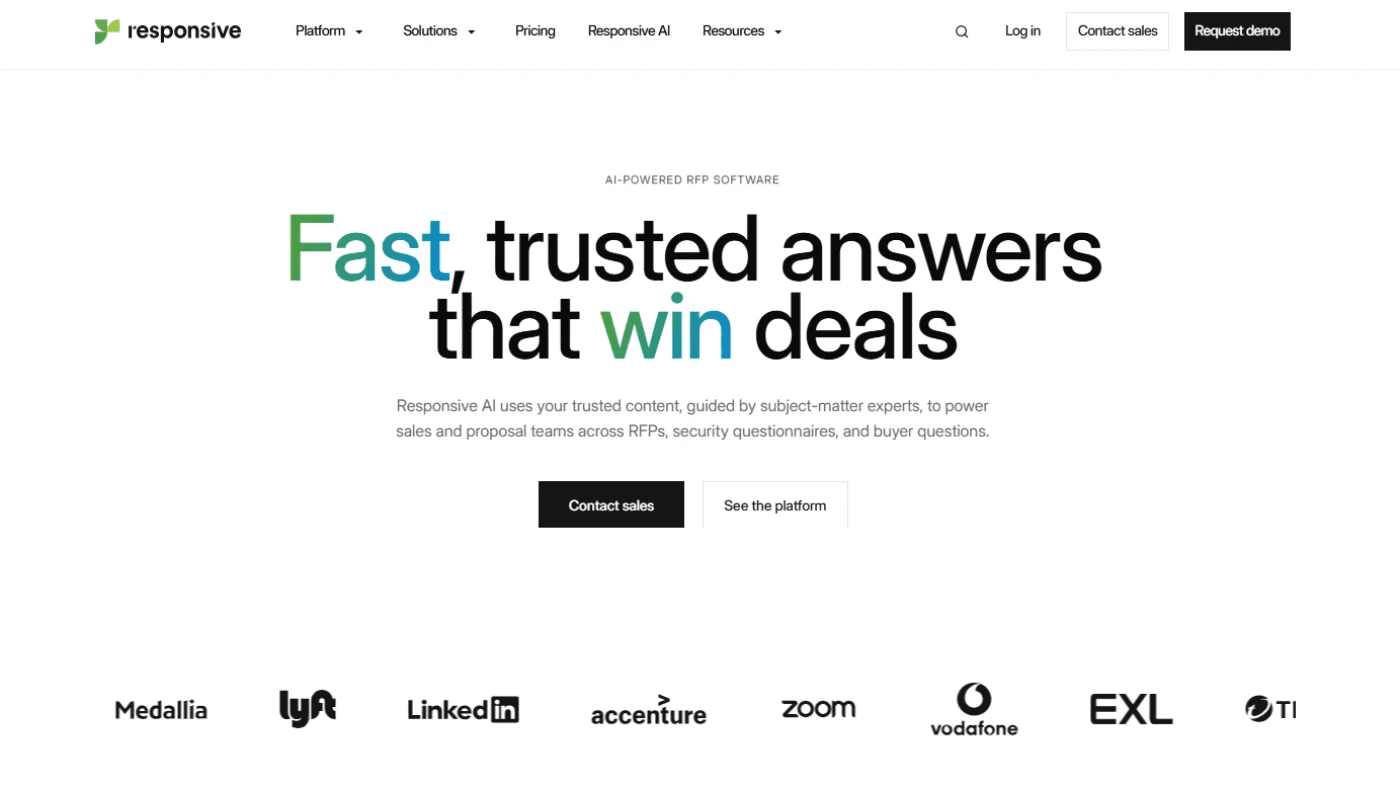 Responsive (formerly RFPIO)