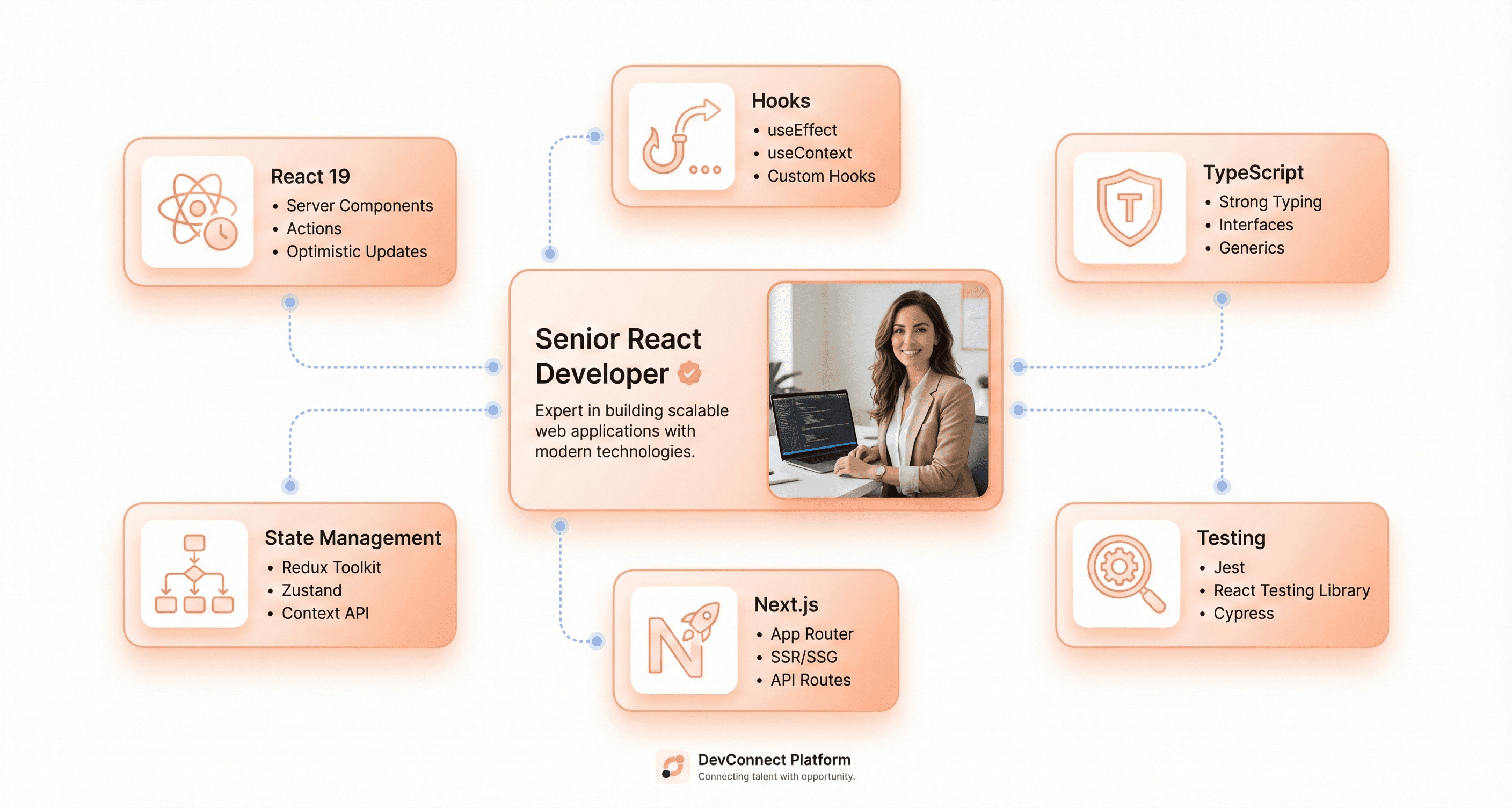 Key skills required for senior React developers building enterprise SaaS applications