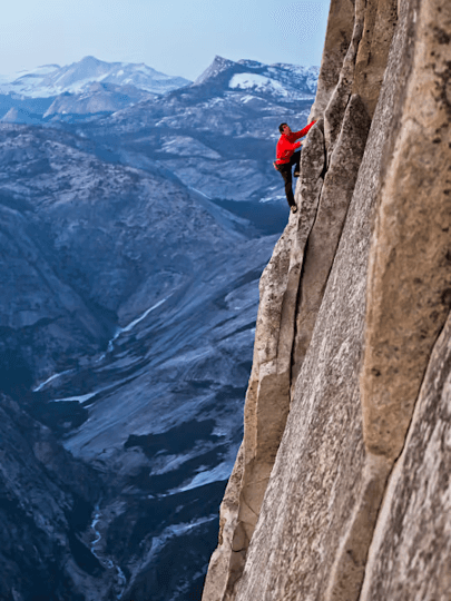 Alex climbing El Capitan